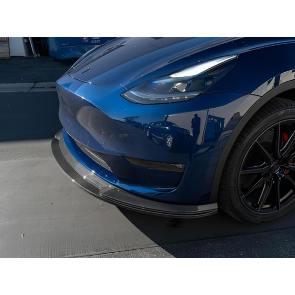 Spoiler / lame avant DynoTec BlackEdge® pour Tesla Model Y