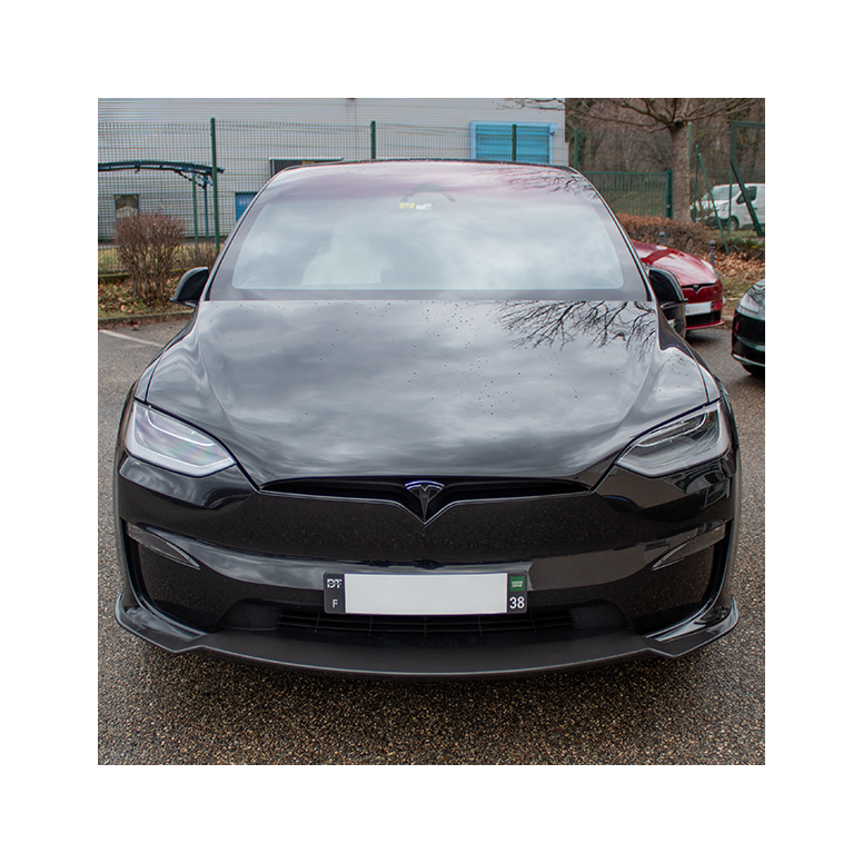 DynoTec Tesla Model X Spoiler / przednie ostrze ElementX® dla LR i Plaid 2022+