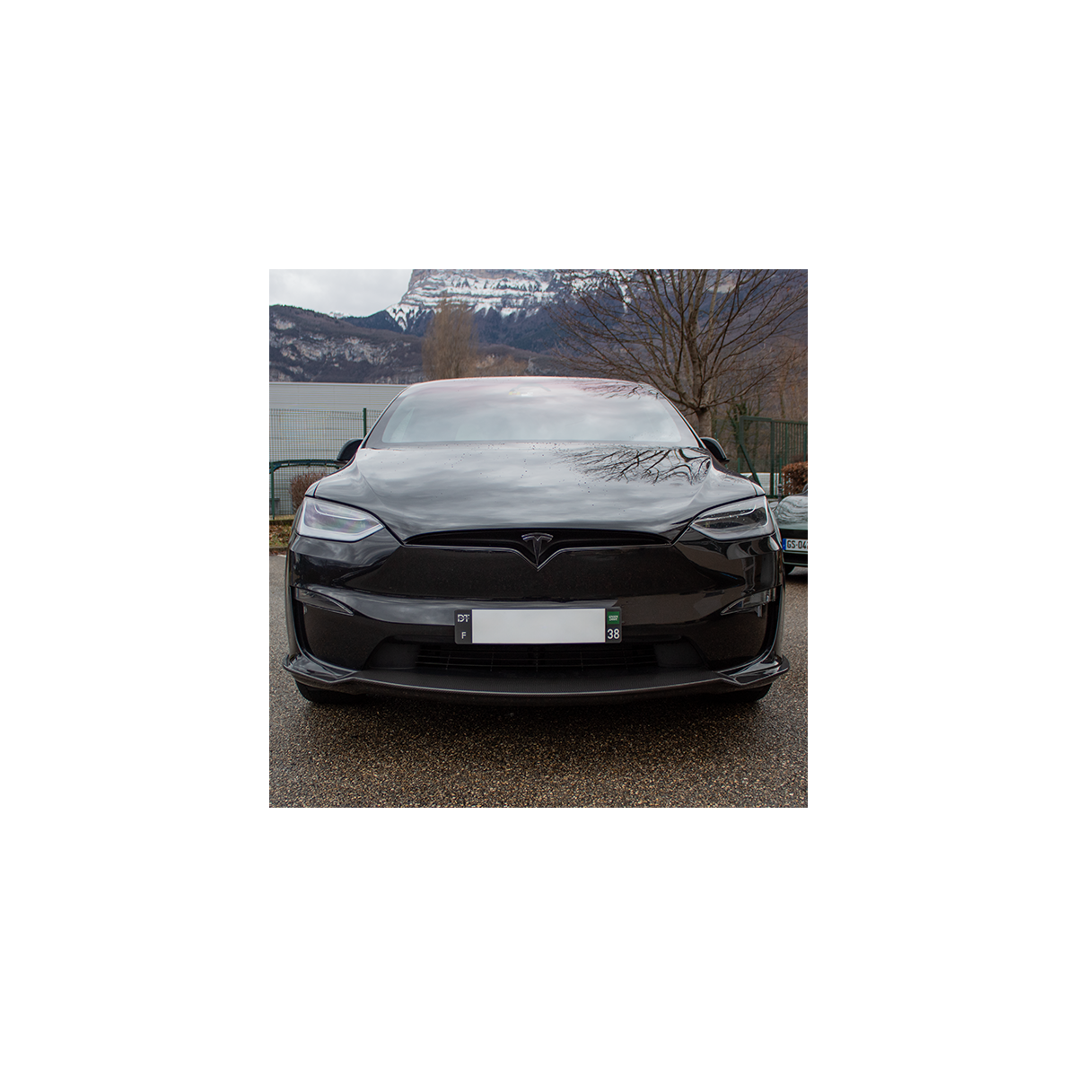 Spoiler / Frontschild DynoTec ElementX® für Tesla Model X LR & Plaid 2022+