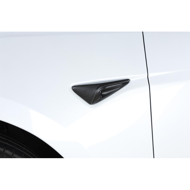 Karbonowa osłona kamery bocznej do Tesla Model S, X i 3 (do 2020 r.)