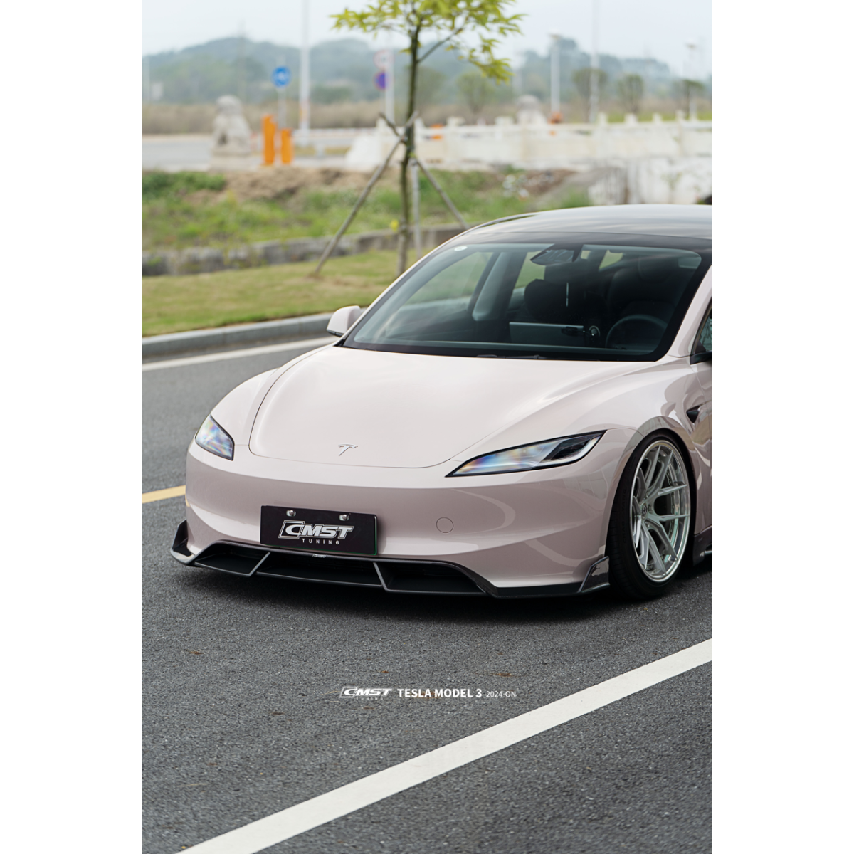 copy of Front blade body kit CMST V2 voor Tesla Model 3