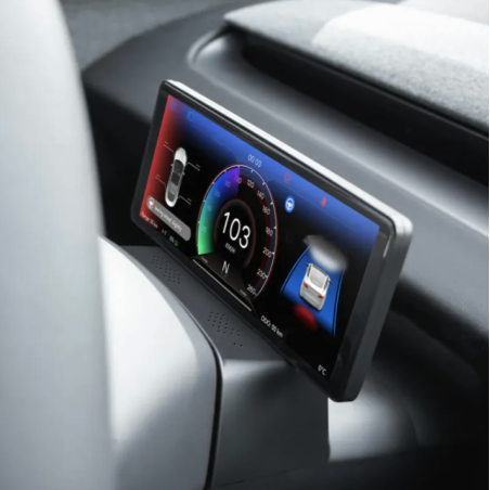 copy of Trådløst AppleCar- og Android Auto-kompatibelt førerdisplay til Tesla Model 3 og Model Y