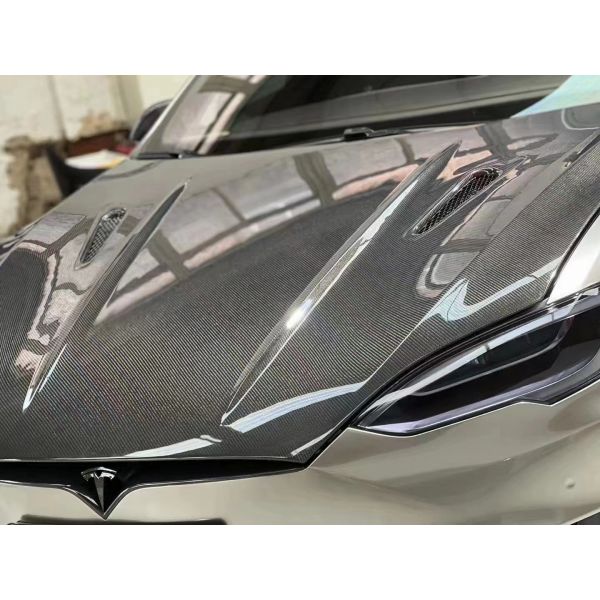 Capota de carbono CMST® para Tesla Model S 2016-2021