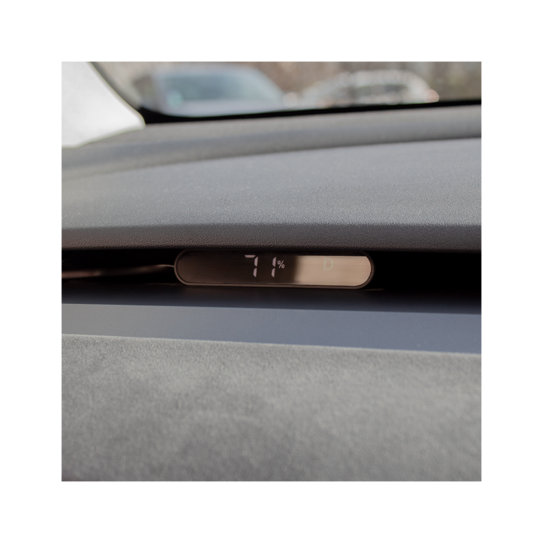 Visor discreto de cabeça (HUD) para Tesla Model 3 e Tesla Model Y