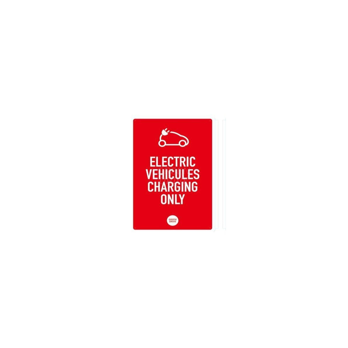 Panneaux d'affichage borne de recharge