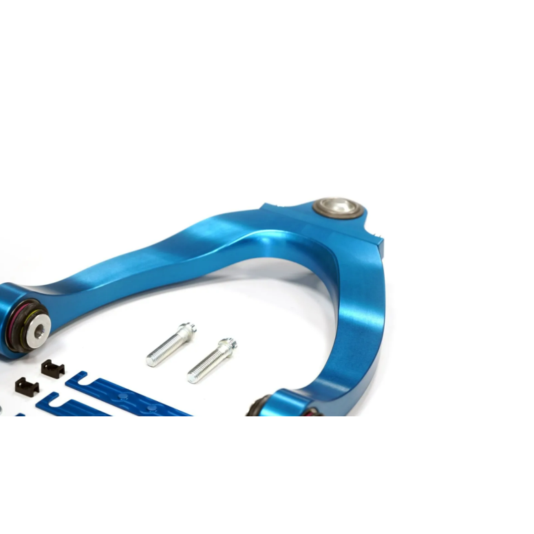 Braccetti superiori anteriori regolabili in campanatura MountainPassPerformance per Tesla Model 3 e Y