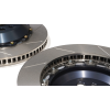 Kit de 2 discuri față canelate de schimb MountainPassPerformance pentru Tesla Model S Long Range și Plaid 2022+