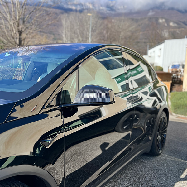 Capas de espelho em carbono - Tesla Model X 2016-2021