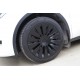 Set of 4 replica Induction 19" bezels for Tesla Model Y
