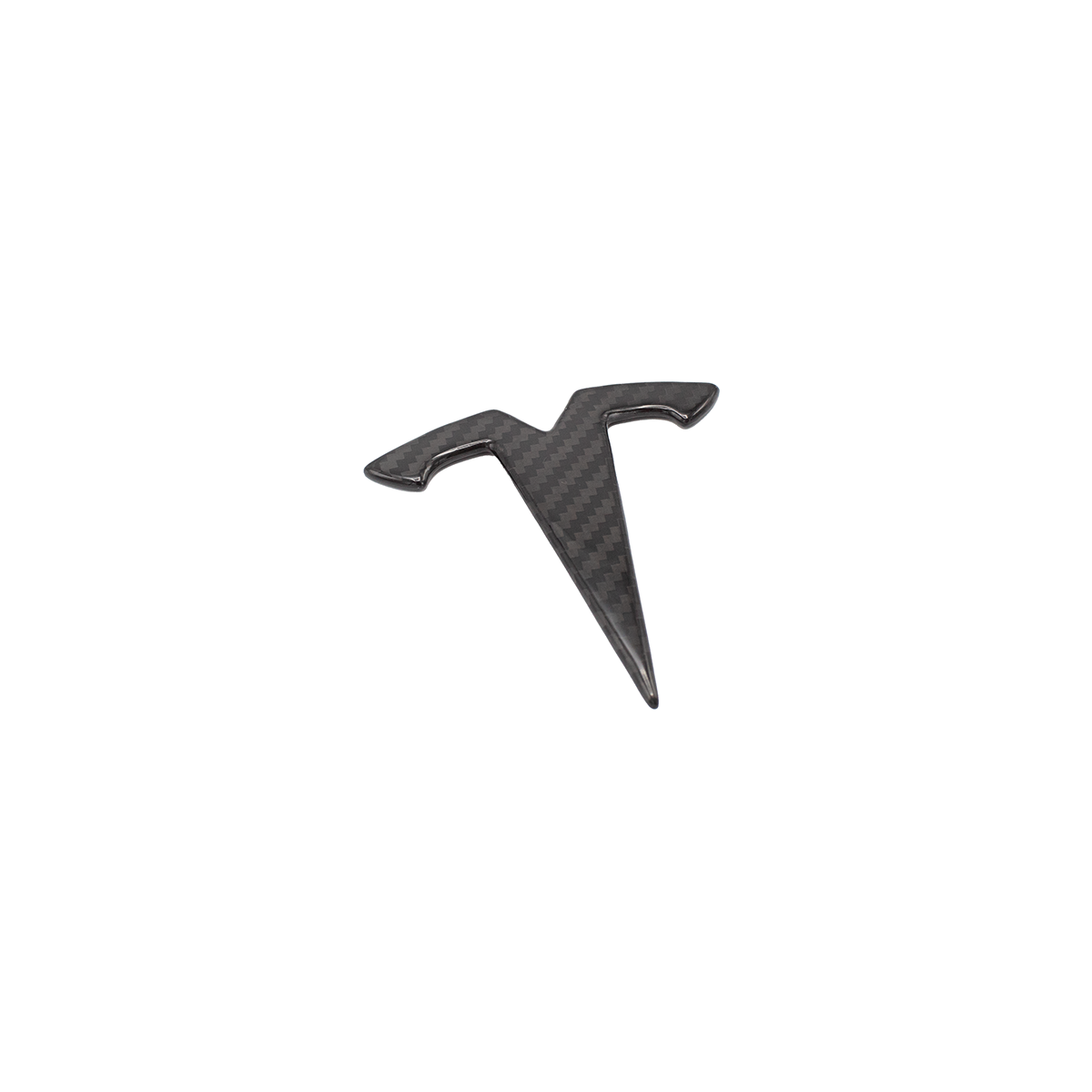 Tesla Model X Logo frontal din carbon pentru 2022+