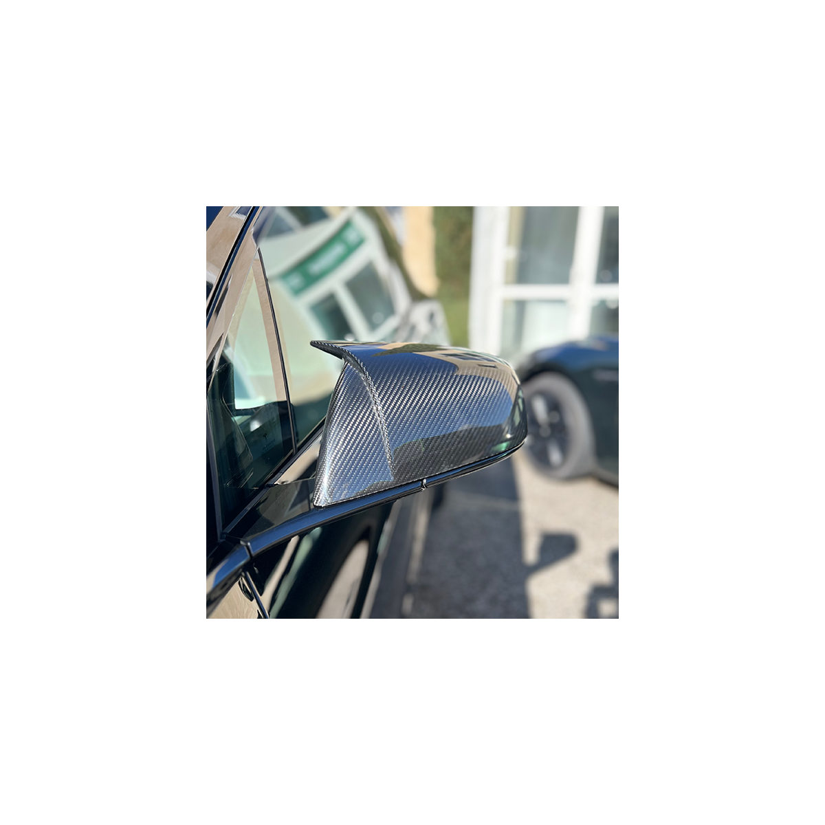copy of Carbon spiegelkappen voor Tesla Model X LR & Plaid 2022 +