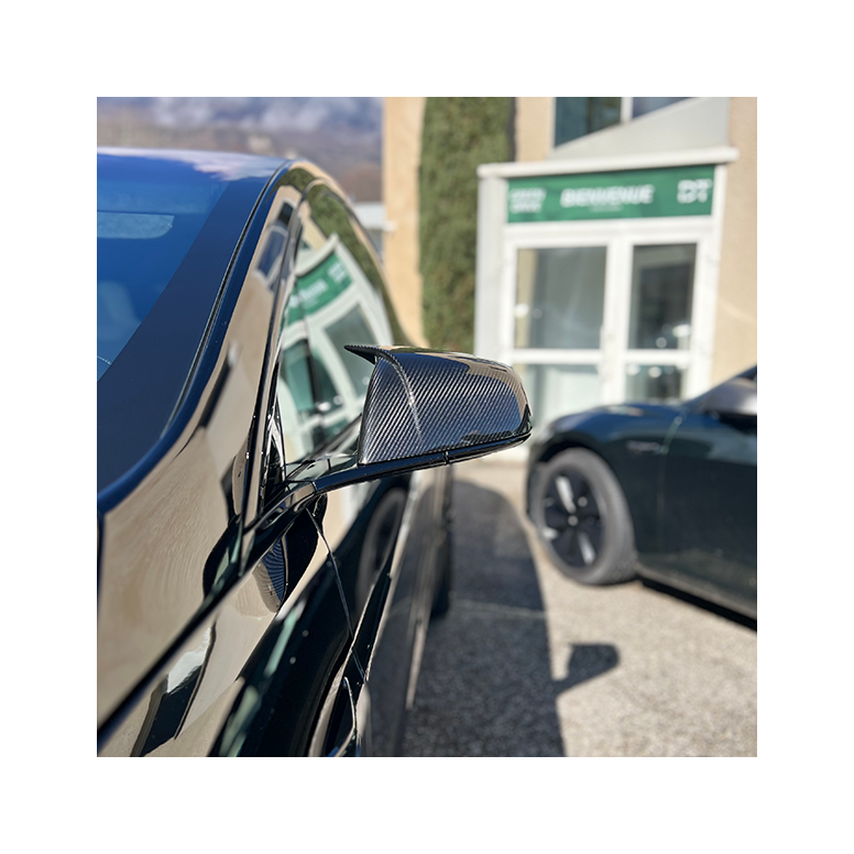 copy of Spegelkåpor i kolfiber för Tesla Model X LR & Plaid 2022 +
