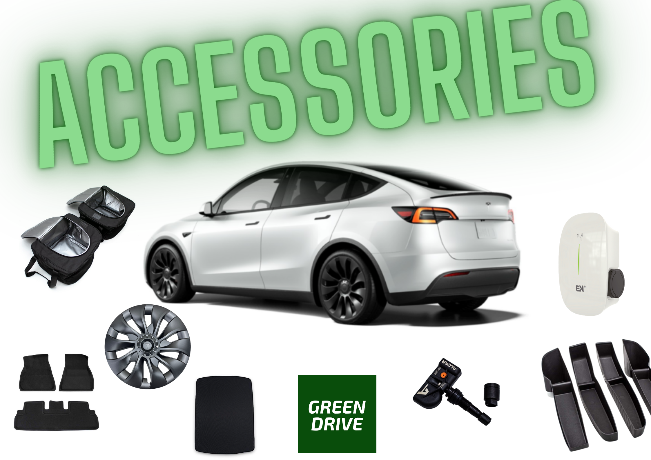 Unverzichtbares Zubehör für Ihr Tesla Model Y - GREEN DRIVE NEWS