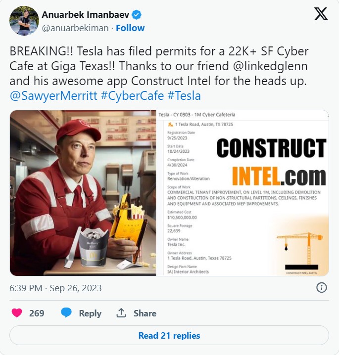 Giga Texas Unveils Latest Updates