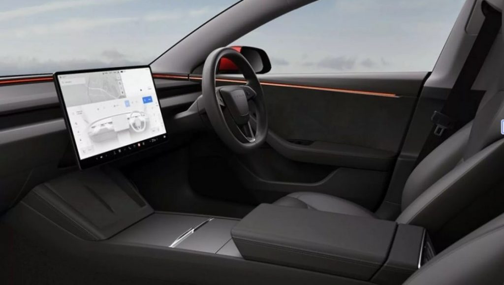 Nouvel intérieur pour la Tesla Model 3 Europe et des Model Y expédiés  depuis les USA - GREEN DRIVE NEWS