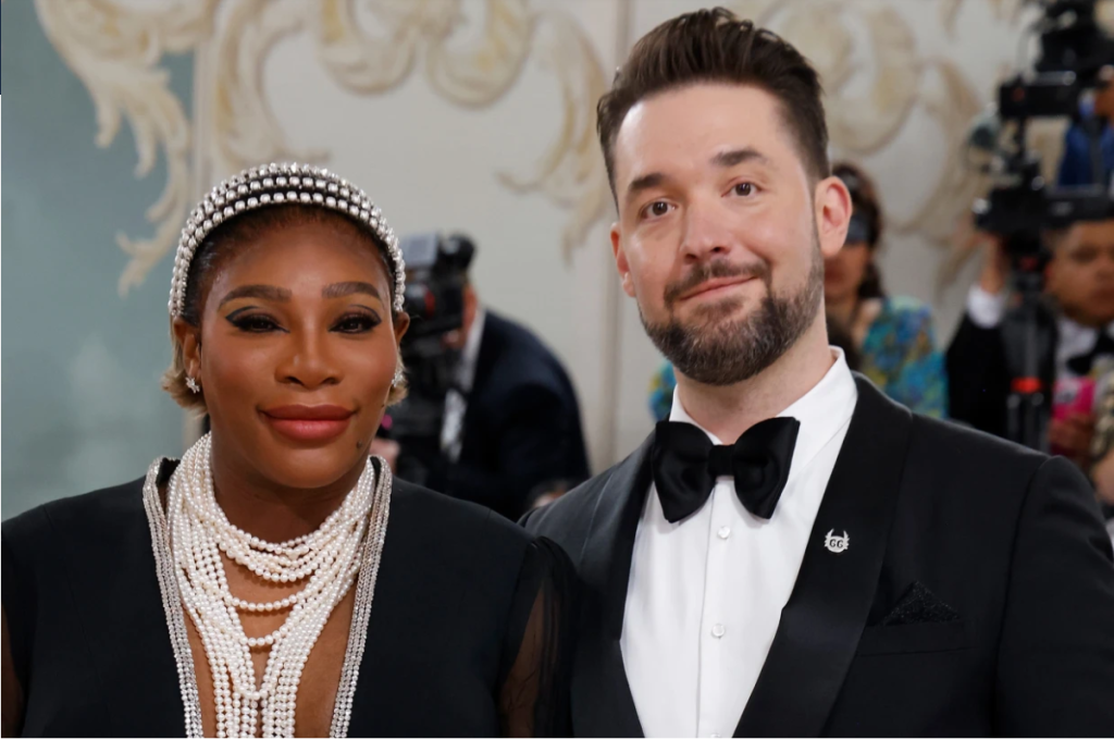 Serena Williams and Alexis Ohanian Turn Heads with Cybertruck