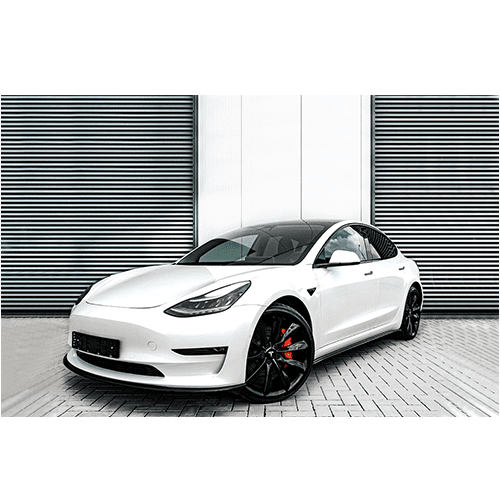 pour Tesla Modèle 3 2017-2019 Style de Voiture Auto Accessoires en Acier Av Q4U5 